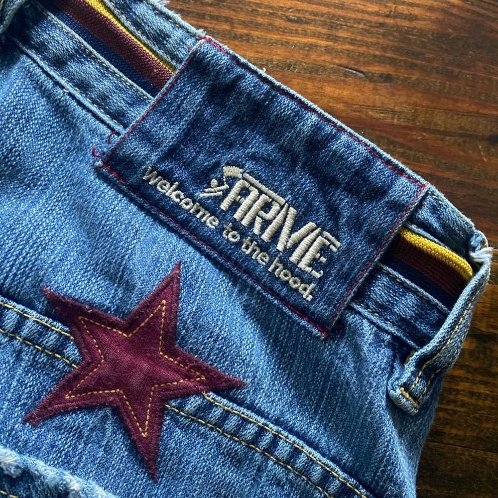 Arme “welcome to the hood” men’s jeans - Picture 4 of 5